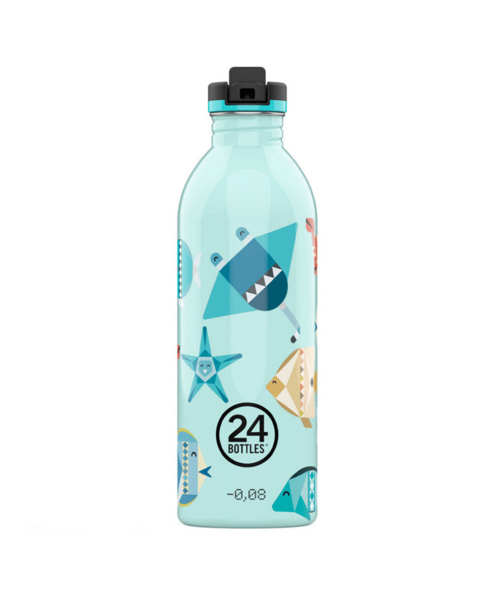 Sports Lid Urban flaske, Lagoon Blue - 500 ml.